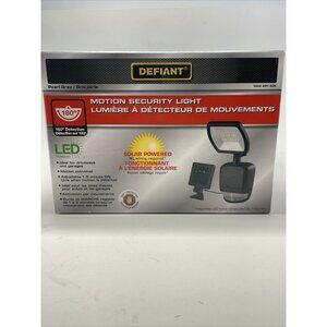 defiant motion security light led solar 180 Degree New